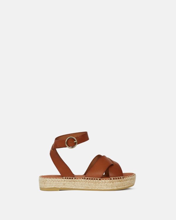 SANDALES PLAT ANTIA CUIR - Image 3
