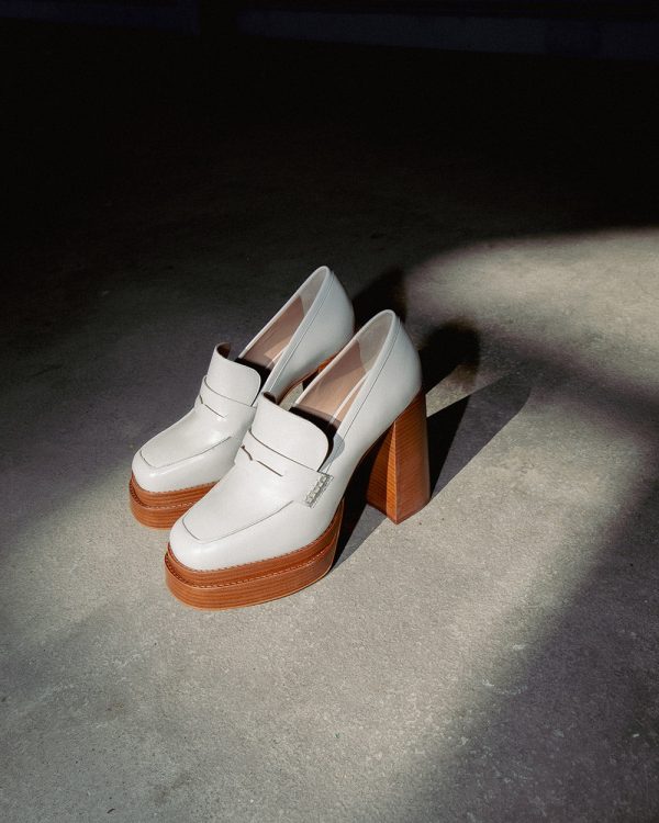 MOCASSINS KELYA  ÉCRU
