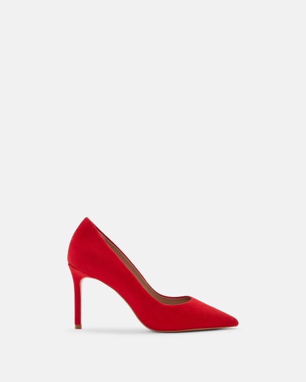 ESCARPINS KAROLINA/VEL ROUGE