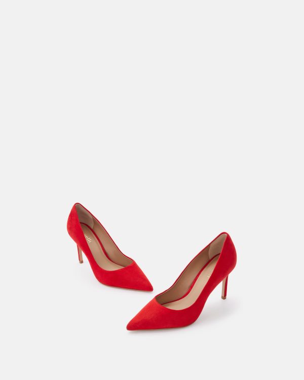 ESCARPINS KAROLINA/VEL ROUGE - Image 2