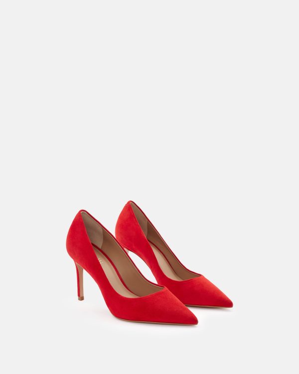 ESCARPINS KAROLINA/VEL ROUGE - Image 3