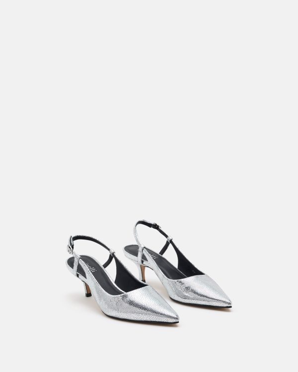 ESCARPINS KARANA/MET ARGENT - Image 2