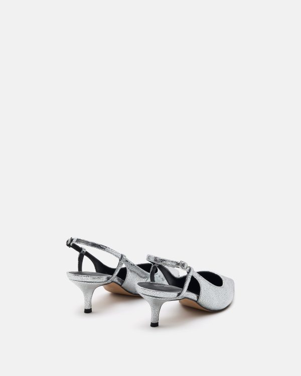 ESCARPINS KARANA/MET ARGENT - Image 3