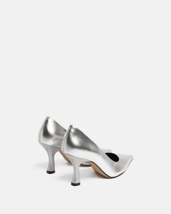 ESCARPINS KASS/MET ARGENT - Image 2