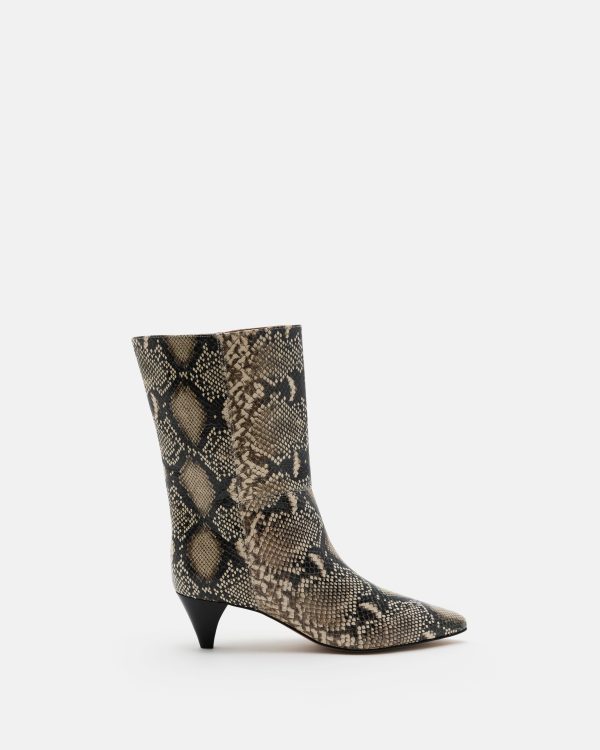 BOTTINES KRISTEN/PYTH NATUREL - Image 2