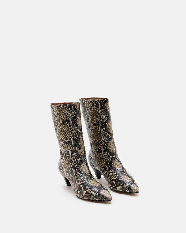 BOTTINES KRISTEN/PYTH NATUREL - Image 3