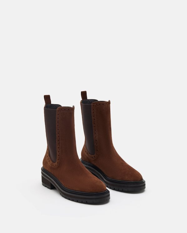 BOTTINES MAYFAIR/VEL CHOCOLAT - Image 2