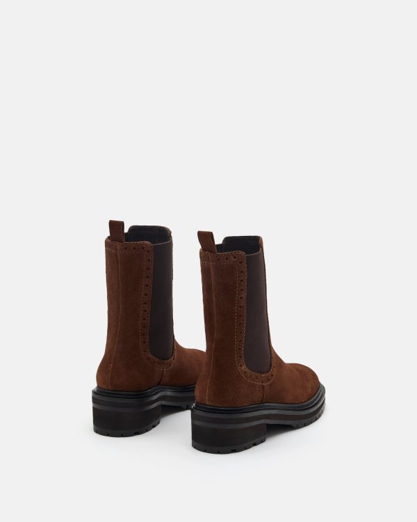 BOTTINES MAYFAIR/VEL CHOCOLAT - Image 3