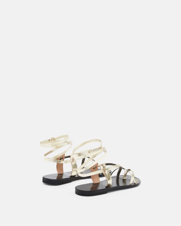 SANDALES MYA/MET PLATINE - Image 2