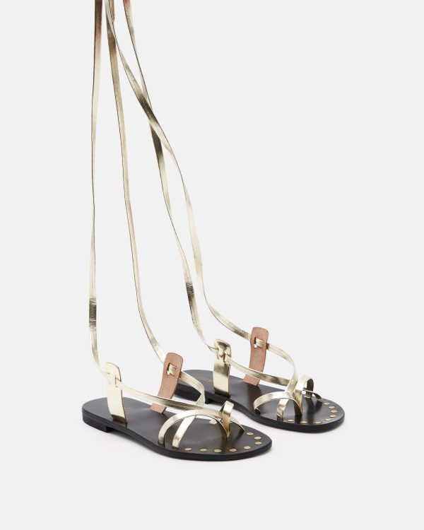 SANDALES MYA/MET PLATINE - Image 4
